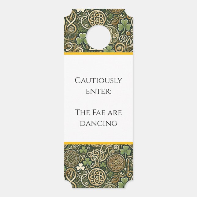 Celtic Bloom Door Hanger (Front)