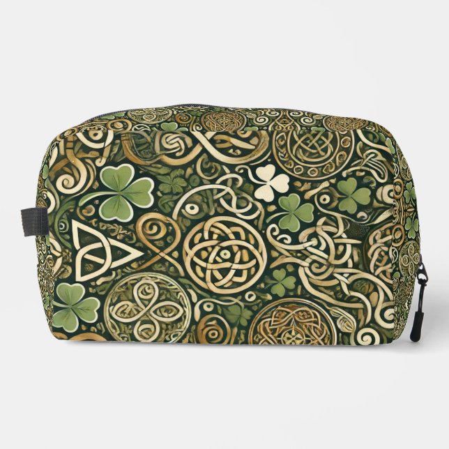 Celtic Bloom Dopp Kit (Front)