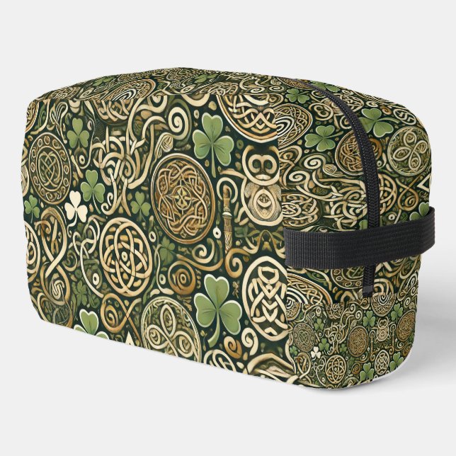 Celtic Bloom Dopp Kit (Left Corner)