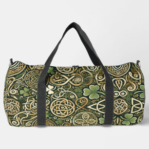 Celtic Bloom Duffle Bag