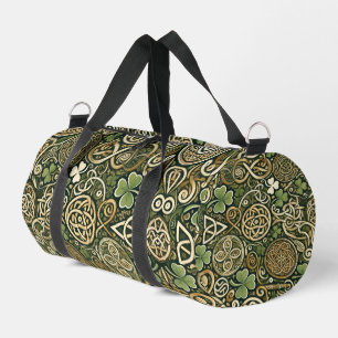 Celtic Bloom Duffle Bag