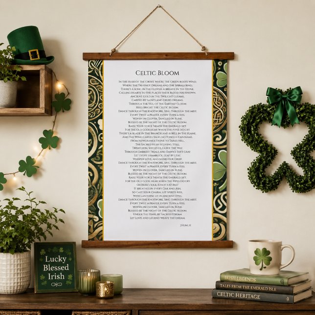 Celtic Bloom Hanging Tapestry (Creator Uploaded)