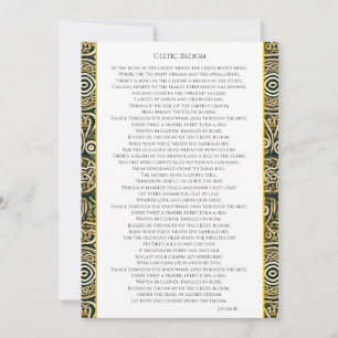 Celtic Bloom Holiday Card