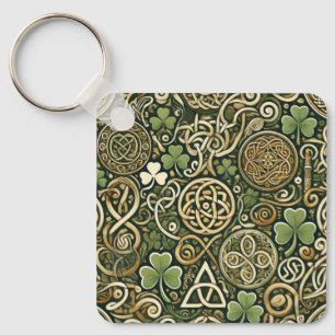 Celtic Bloom Key Ring