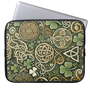 Celtic Bloom Laptop Sleeve