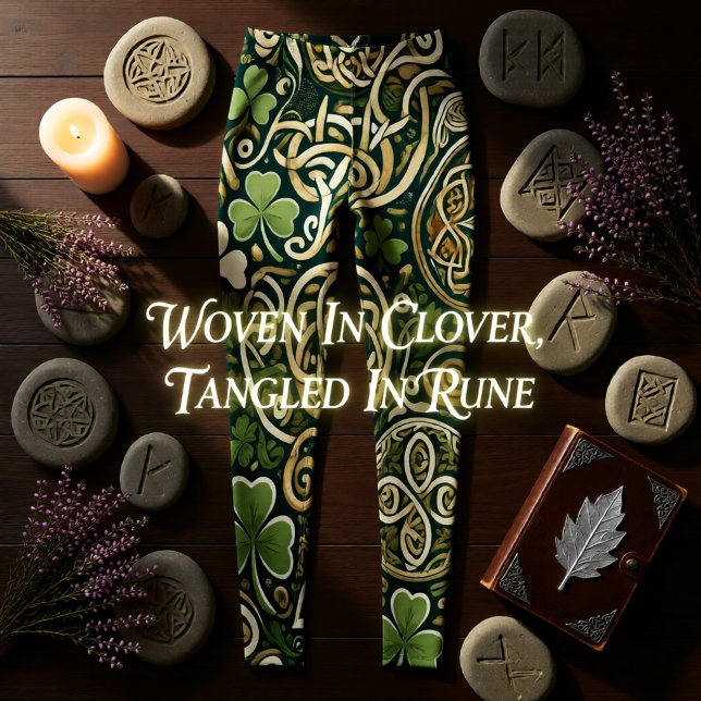 Celtic Bloom Leggings (Creator Uploaded)