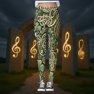 Celtic Bloom Leggings
