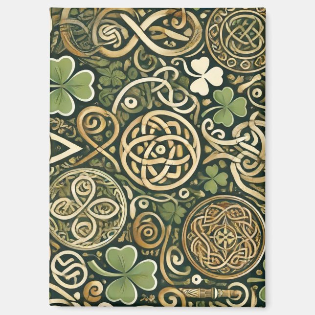 Celtic Bloom Magnet (Front)