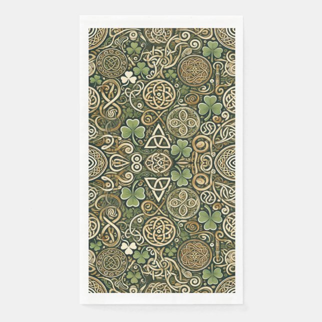 Celtic Bloom Napkin (Front)