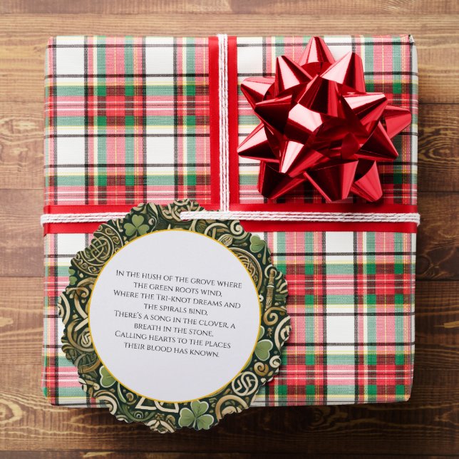 Celtic Bloom Ornament Card (Insitu (Gift))