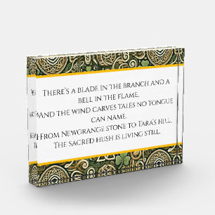 Celtic Bloom Photo Block
