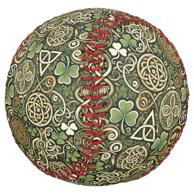 Celtic Bloom Softball (Angled)