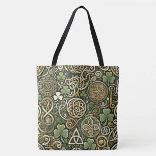 Celtic Bloom Tote Bag