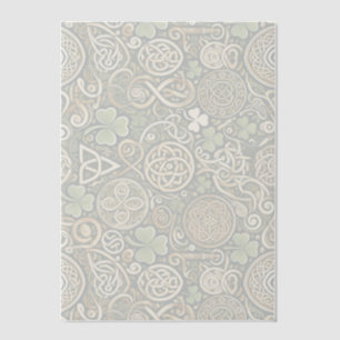 Celtic Bloom Vellum Invitations