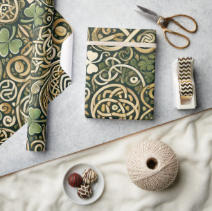 Celtic Bloom Wrapping Paper