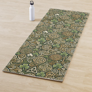 Celtic Bloom Yoga Mat