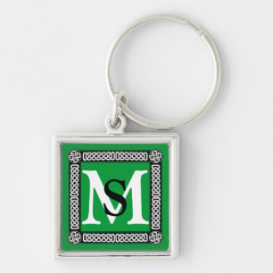 Celtic border on any colour key ring