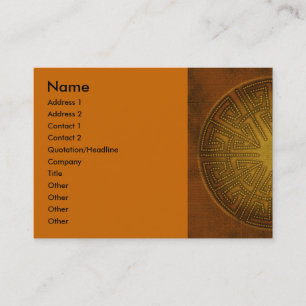 Celtic   business card