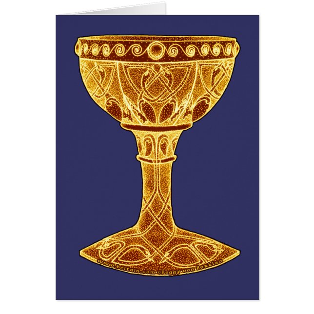 Celtic Card, Grail Design #2 (Front)
