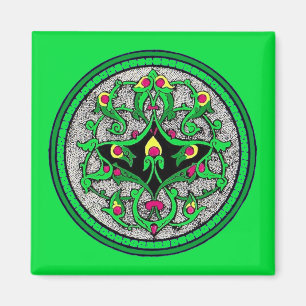 Celtic cartouche magnet