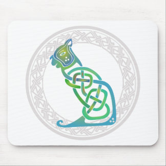Celtic Cat Mouse Pad