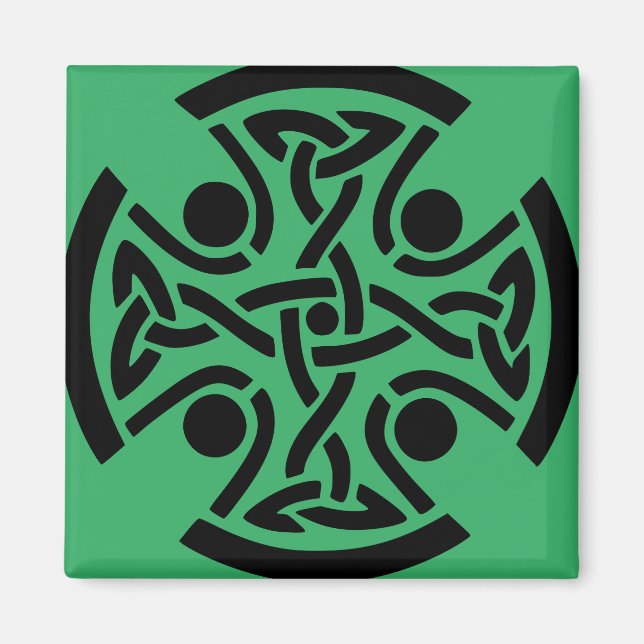 Celtic Christian cross  Magnet (Front)