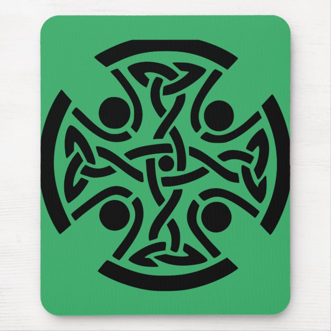 Celtic Christian cross  Mouse Pad (Front)