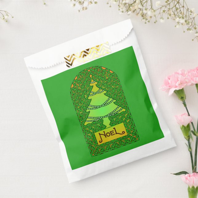 Celtic Christmas Tree Favour Bags (Sealed)