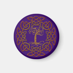 Celtic Circle Tree of Life Irish-supporter Magnet
