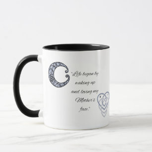 Celtic Crescent Moon & Motherhood Knot Mug