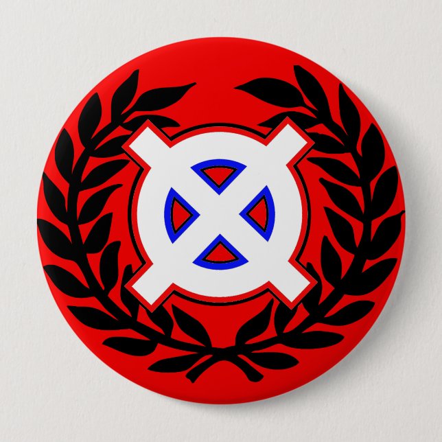 Celtic Cross   10 Cm Round Badge (Front)
