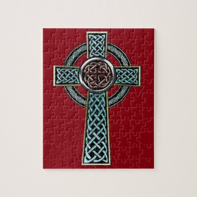 Celtic Cross 2 Jigsaw Puzzle (Vertical)