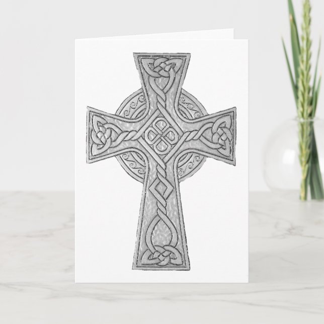 Celtic Cross 3 Black Card (Front)
