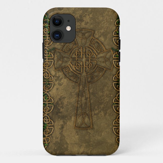 Celtic Cross and Celtic Knots Case-Mate iPhone Case (Back)