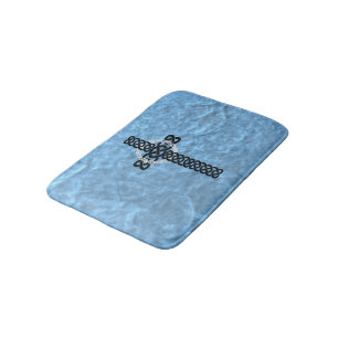 Celtic Cross Bath Mat