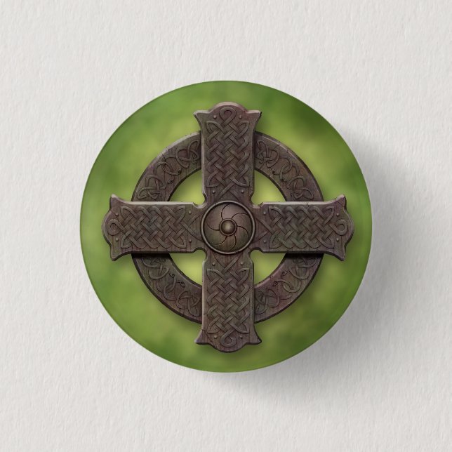 Celtic Cross Button (Front)