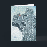 Celtic Cross Christmas Card<br><div class="desc">Muiredach's Cross By Jim FitzPatrick</div>
