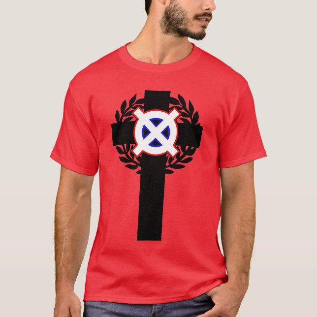 Celtic Cross Cross of Christ T-Shirt (Front)