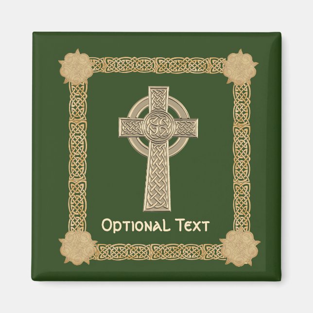 Celtic Cross Custom Magnet (Front)