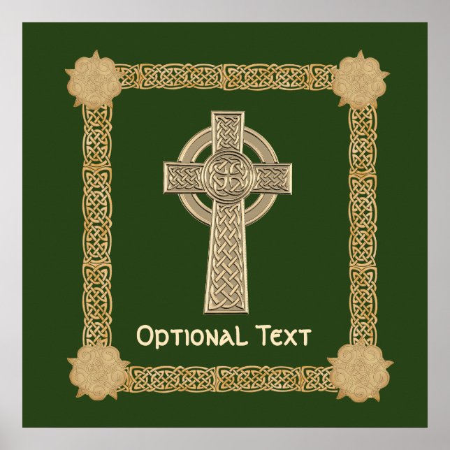Celtic Cross Custom Poster (Front)
