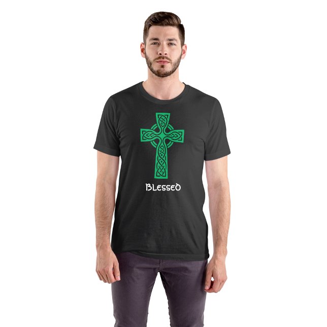  Celtic Cross Custom Text T-Shirt (Creator Uploaded)