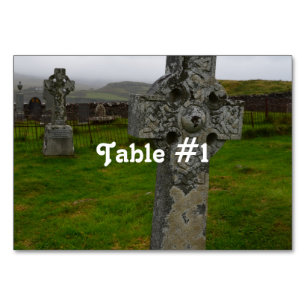 Celtic Cross in Scotland Table Number