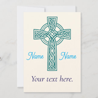Celtic Cross Invitation