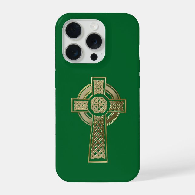 Celtic cross iPhone case (Back)