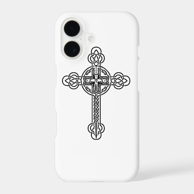 Celtic cross iPhone case (Back)