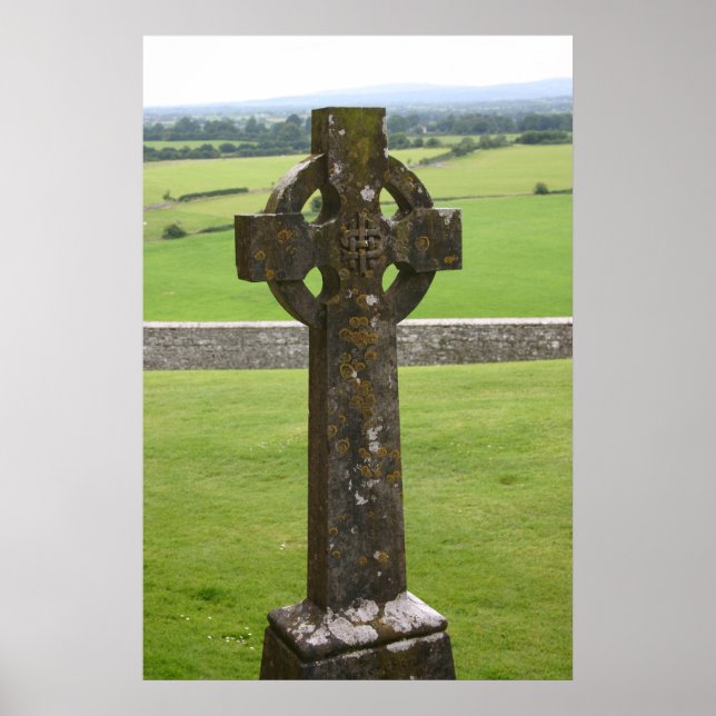 Celtic Cross Ireland Poster (Front)