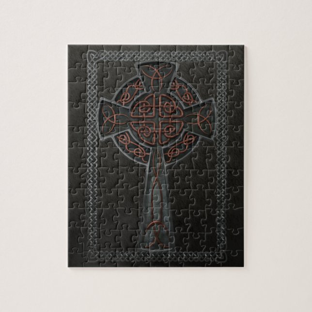 Celtic Cross Jigsaw Puzzle (Vertical)