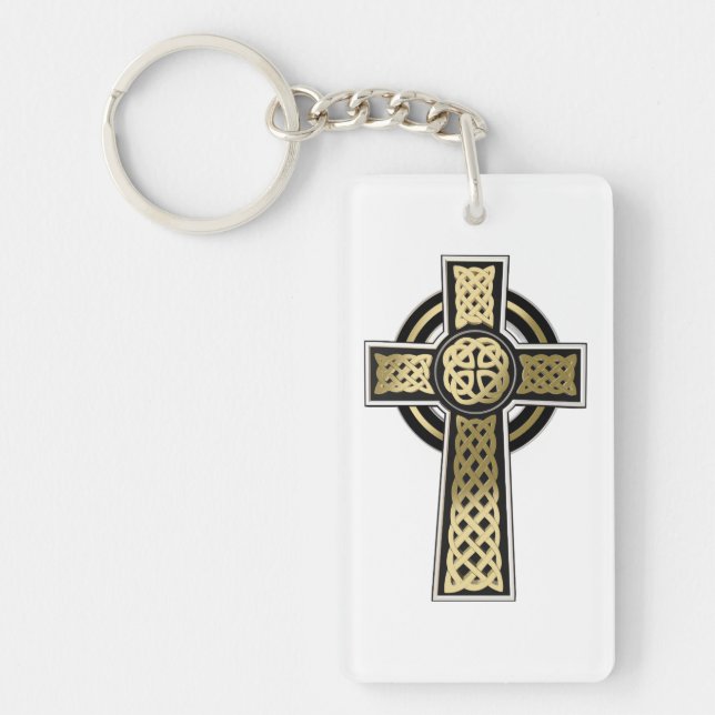 Celtic cross key ring (Front)