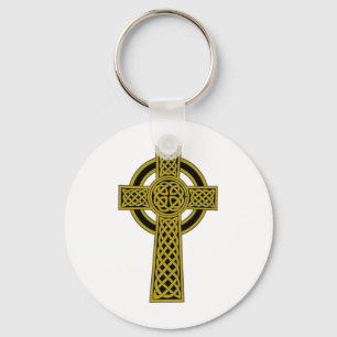 Celtic Cross Key Ring