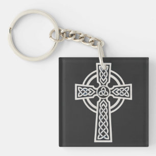 Celtic Cross Key Ring